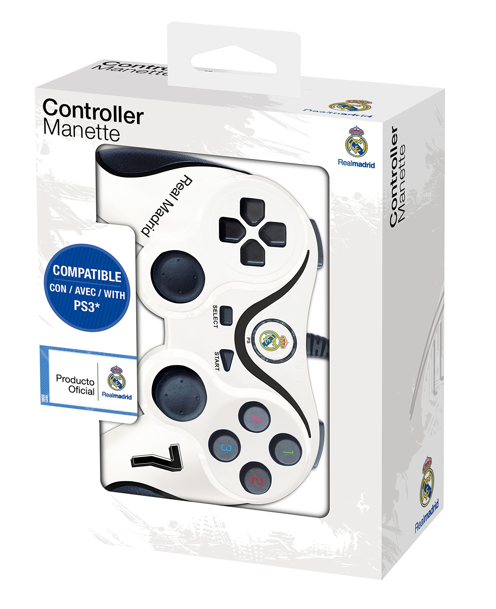 Nobilis - Télécommande sous licence Real Madrid Cf (PS 3) Nobilis - Télécommande sous licence Real Madrid Cf (PS 3)